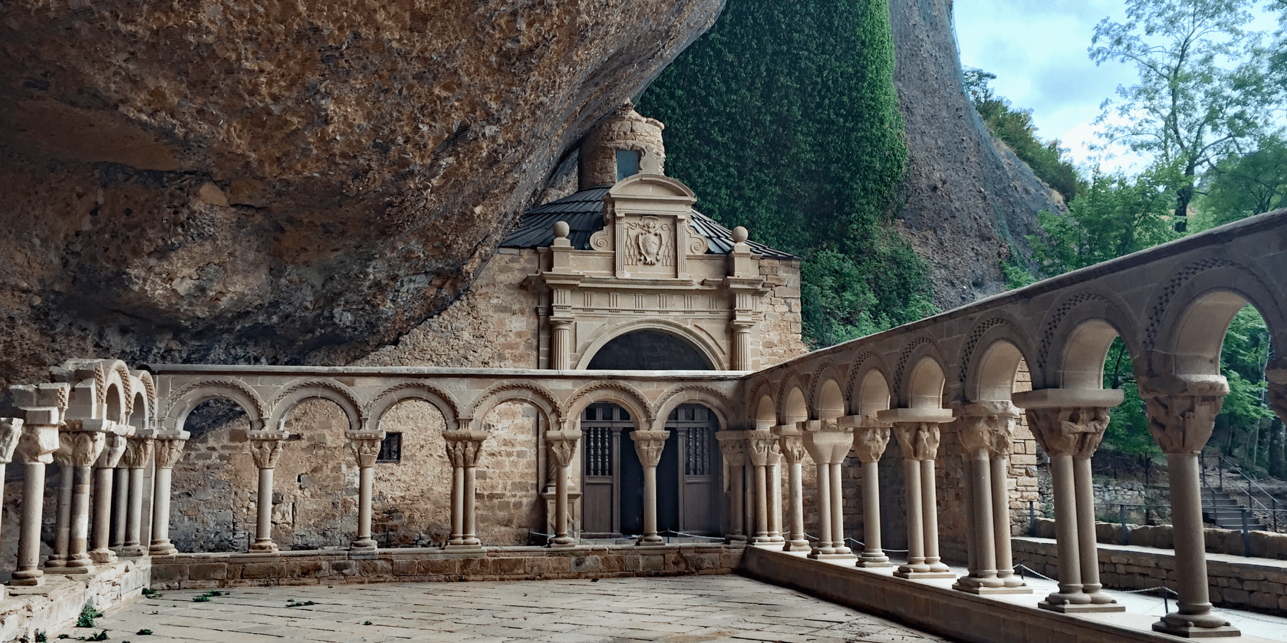 San Juan de la Peña vista panorámica