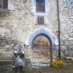 pirineo con niños halloween